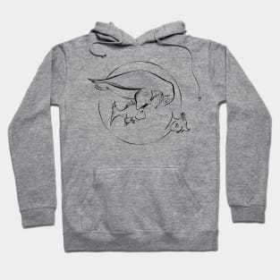 Penguin Swim Teacher Hoodie